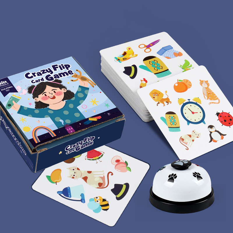 Kids Education Card - Crianças memória correspondência cartões loucos brinquedo