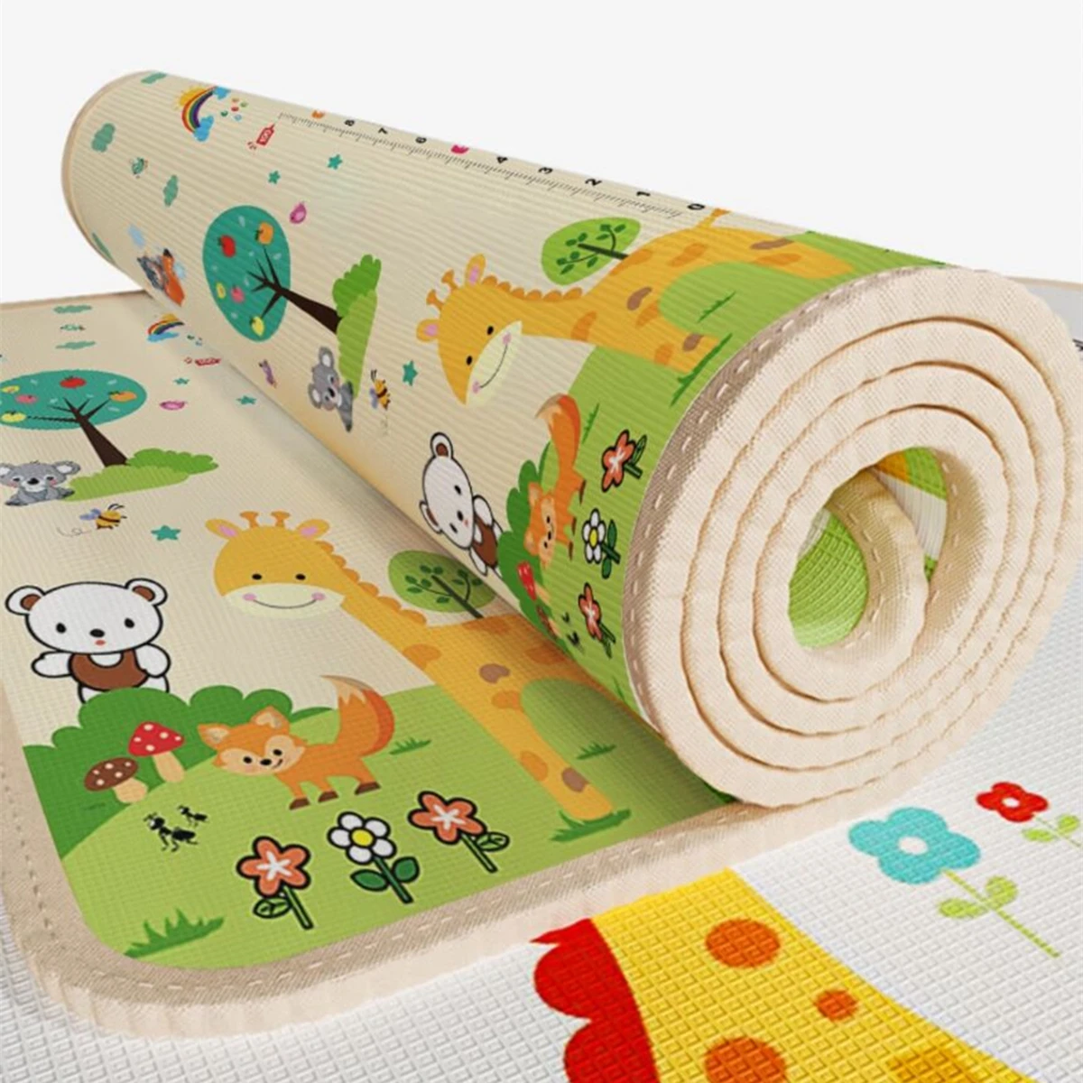 Kids Education Bd - Tapete de brincar para bebês, tapete