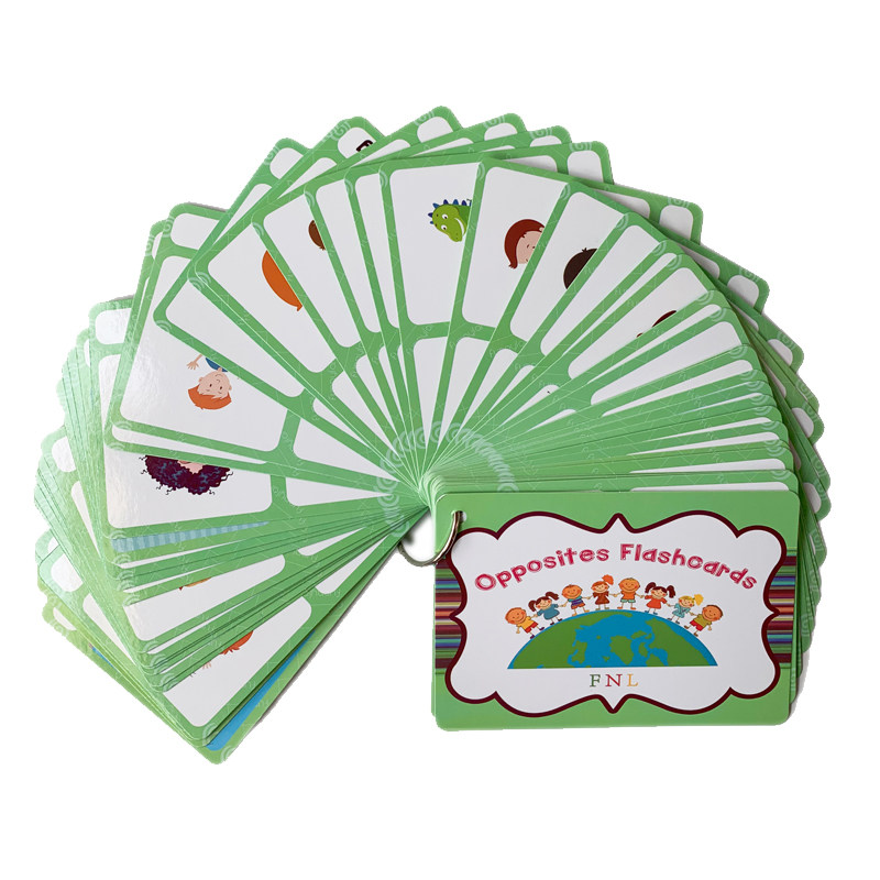 100 Cartões de Vocabulário em  - Kids Education Card avaliação e preço