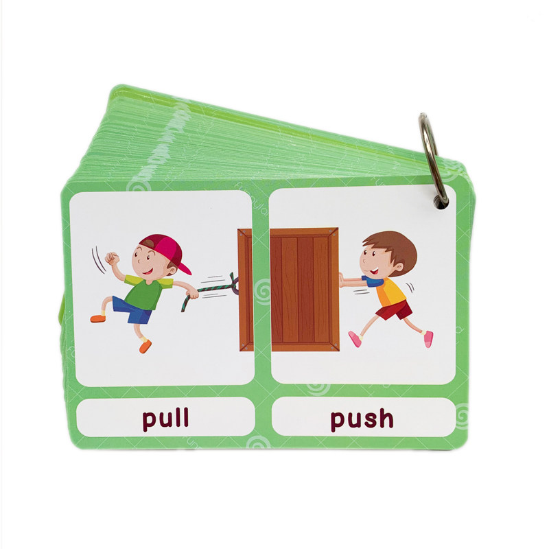100 Cartões de Vocabulário em  - Kids Education Card avaliação e preço