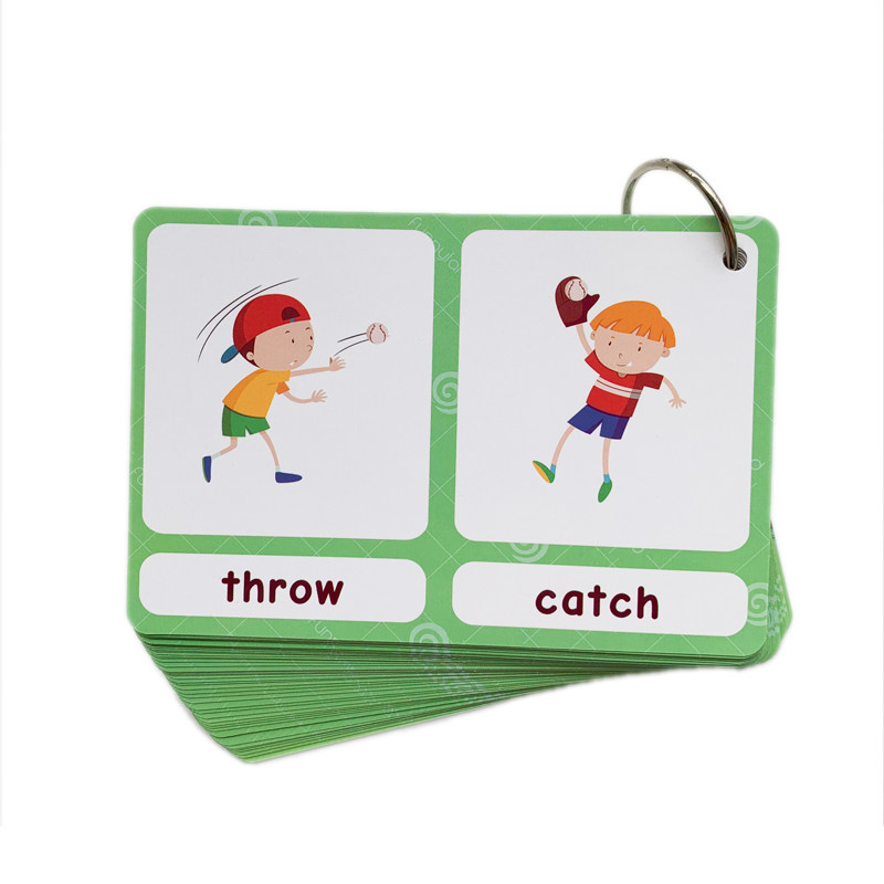 100 Cartões de Vocabulário em  - Kids Education Card avaliação e preço