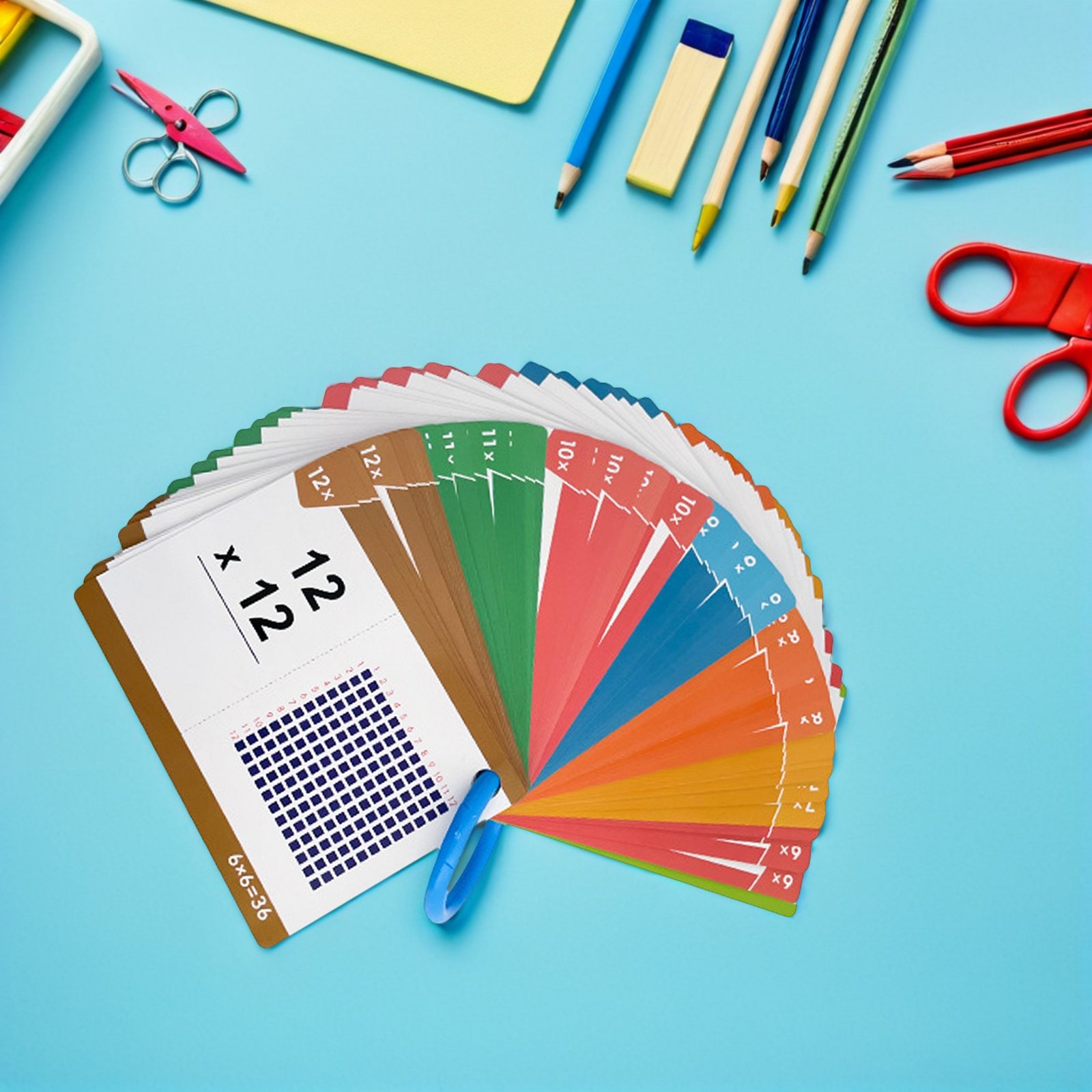 85 Cartões de Multiplicação Ma - Kids Education Worksheet avaliação e preço