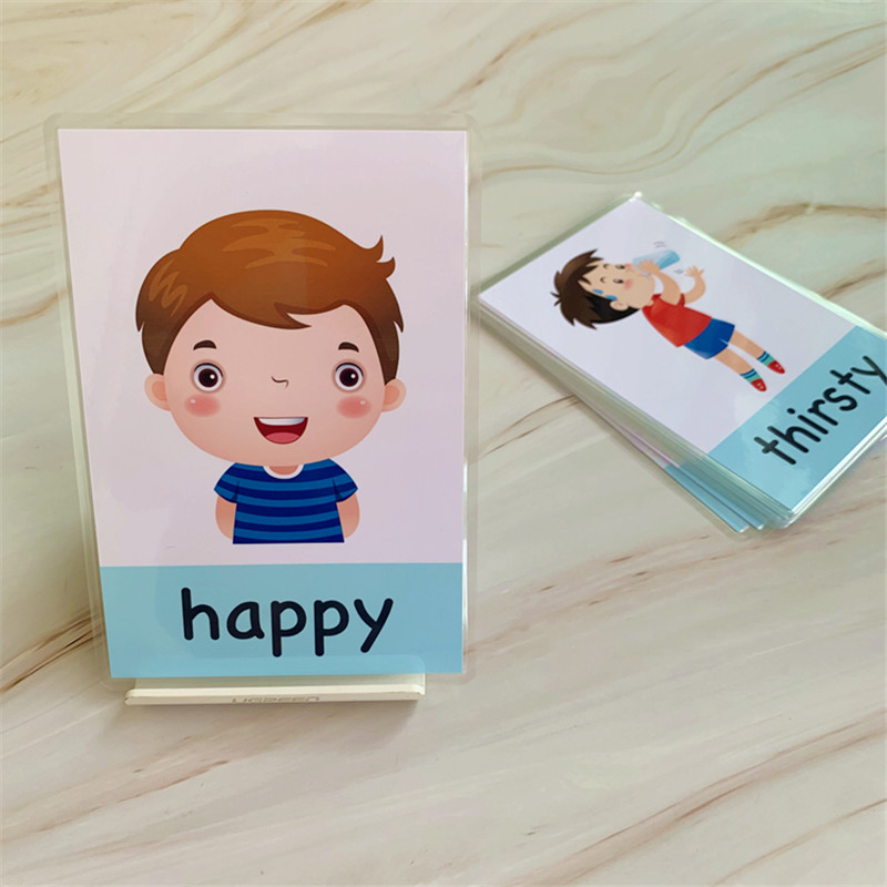 14 pçs montessori bebê inglês  - Kids Education Card avaliação e preço