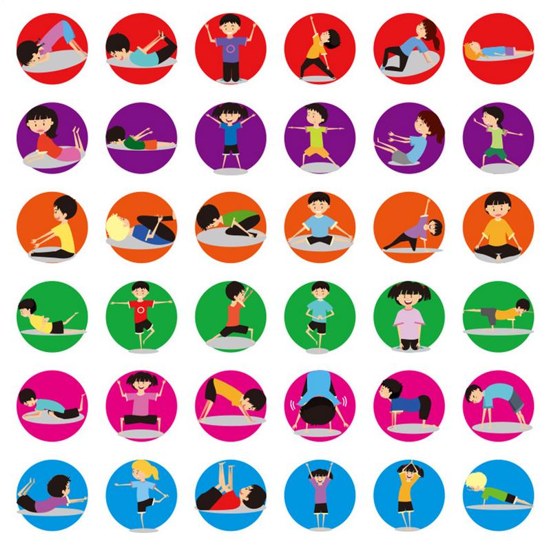 Dados de exercício para treino - Kids Yoga Education avaliação e preço