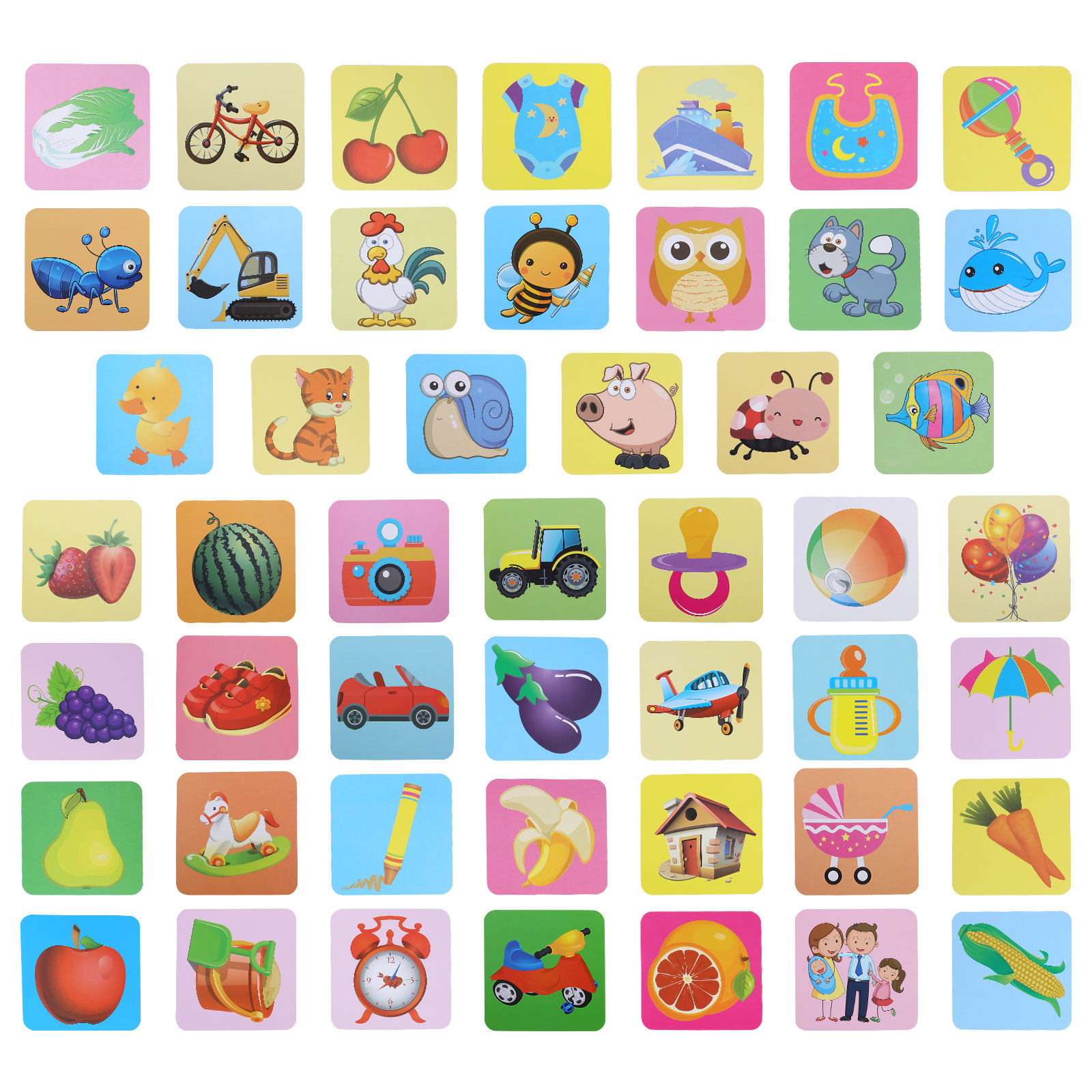 Cartões de Estímulo Visual par - Kids Education Card avaliação e preço