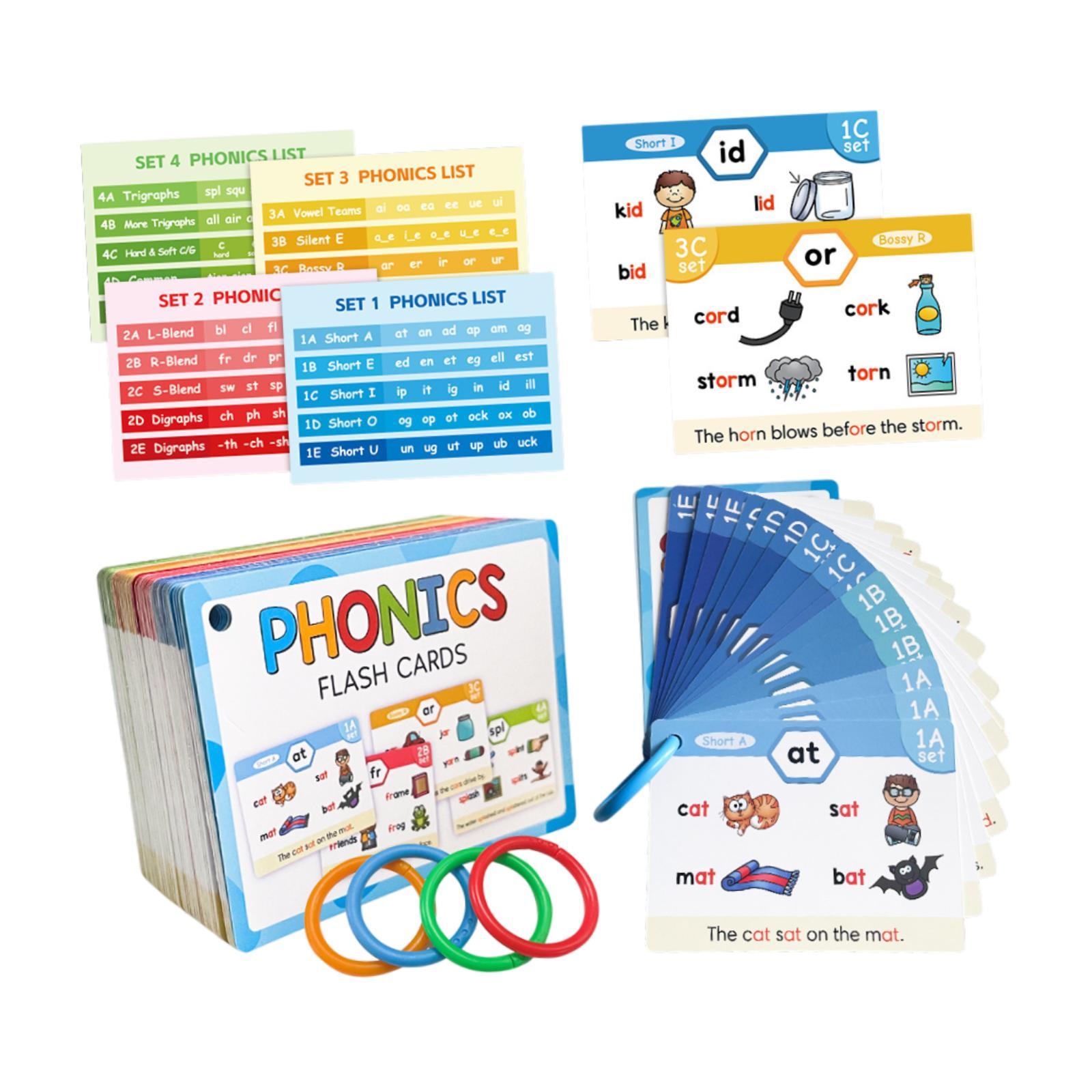 Cartões de Flashcards de Fonét - Phonics Card Game avaliação e preço