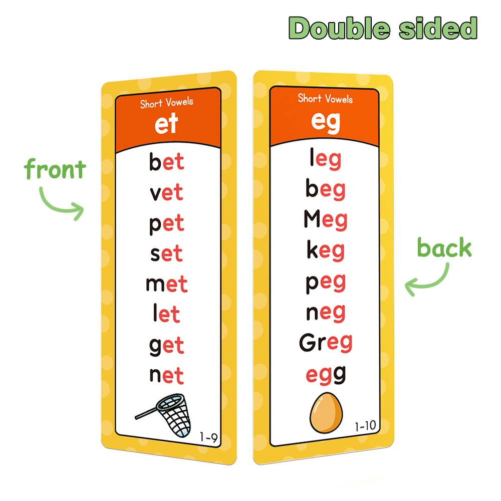 Portátil inglês ortografia nat - Phonics Card Game avaliação e preço