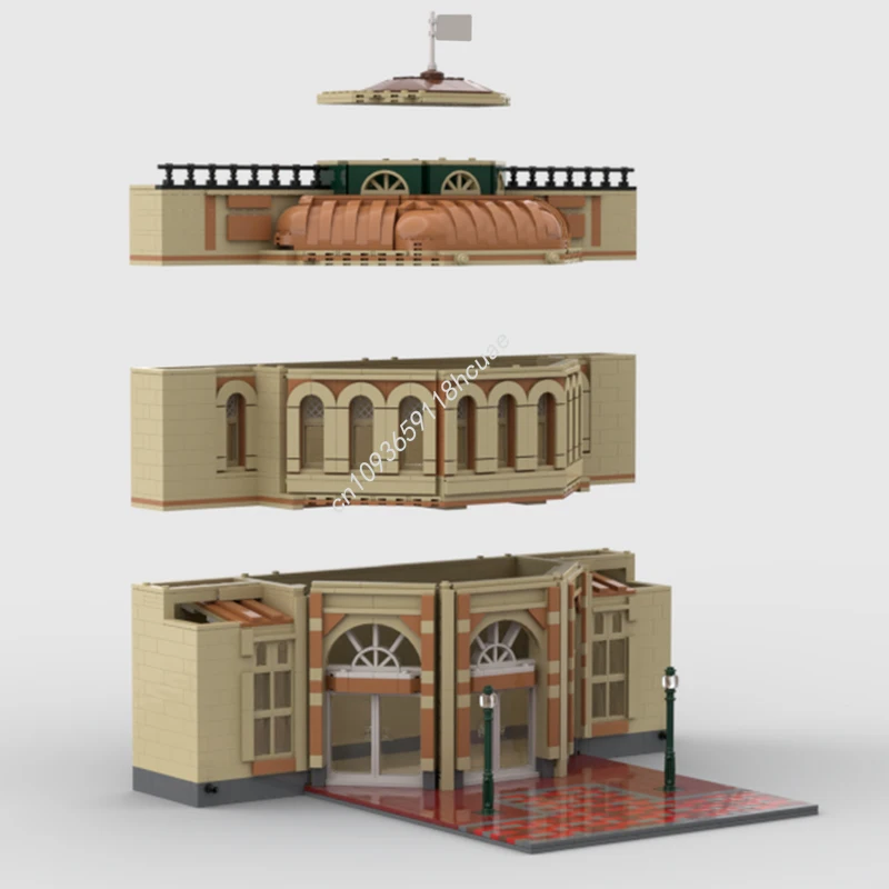 2516 peças MOC Magic Kingdom C - Kingdom Kids Education avaliação e preço