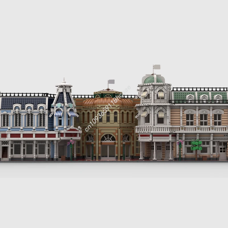 2516 peças MOC Magic Kingdom C - Kingdom Kids Education avaliação e preço