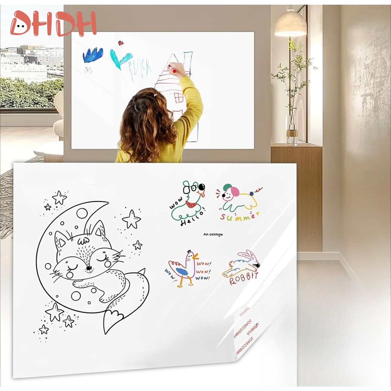 Rolo de Papel para Pintura Inf - Kids Education Wallpaper avaliação e preço